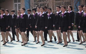 钓鱼台国宾馆服务员定点校礼仪大赛 以专业姿态展大国风范